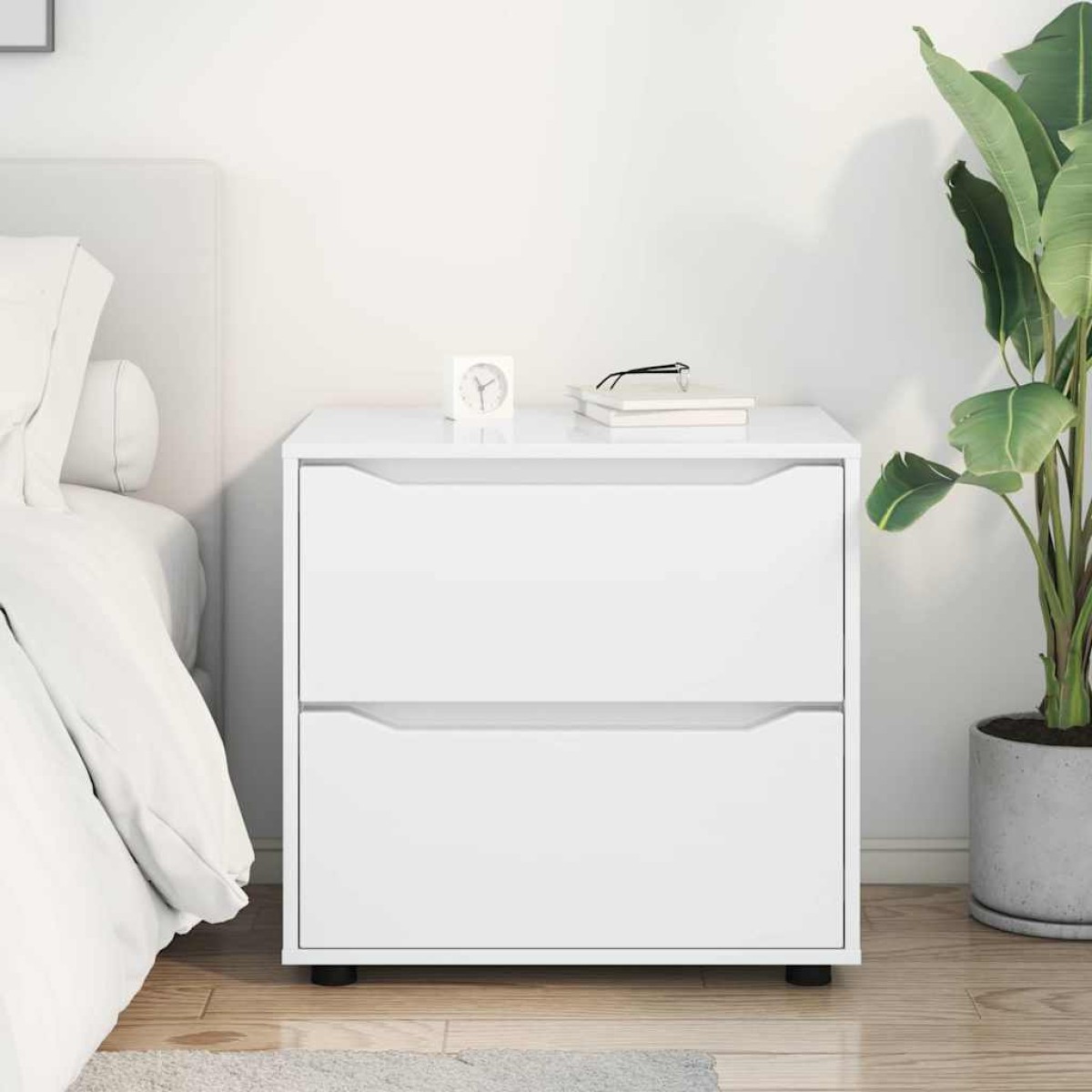vidaXL Ντουλάπι αποθήκευσης 60 x 48 x 57 εκ Επεξεργασμένο Ξύλο
