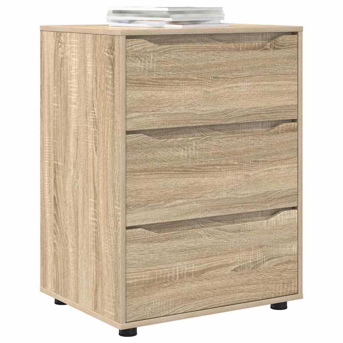 vidaXL Ντουλάπι αποθήκευσης 60 x 48 x 81 εκ Επεξεργασμένο Ξύλο