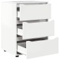 vidaXL Ντουλάπι αποθήκευσης 60 x 48 x 81 εκ Επεξεργασμένο Ξύλο