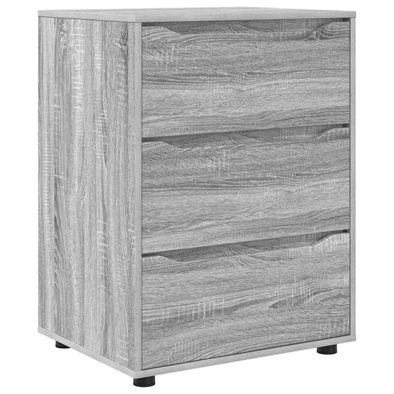 vidaXL Ντουλάπι αποθήκευσης 60 x 48 x 81 εκ Επεξεργασμένο Ξύλο