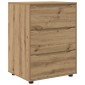 vidaXL Ντουλάπι αποθήκευσης 60 x 48 x 81 εκ Επεξεργασμένο Ξύλο