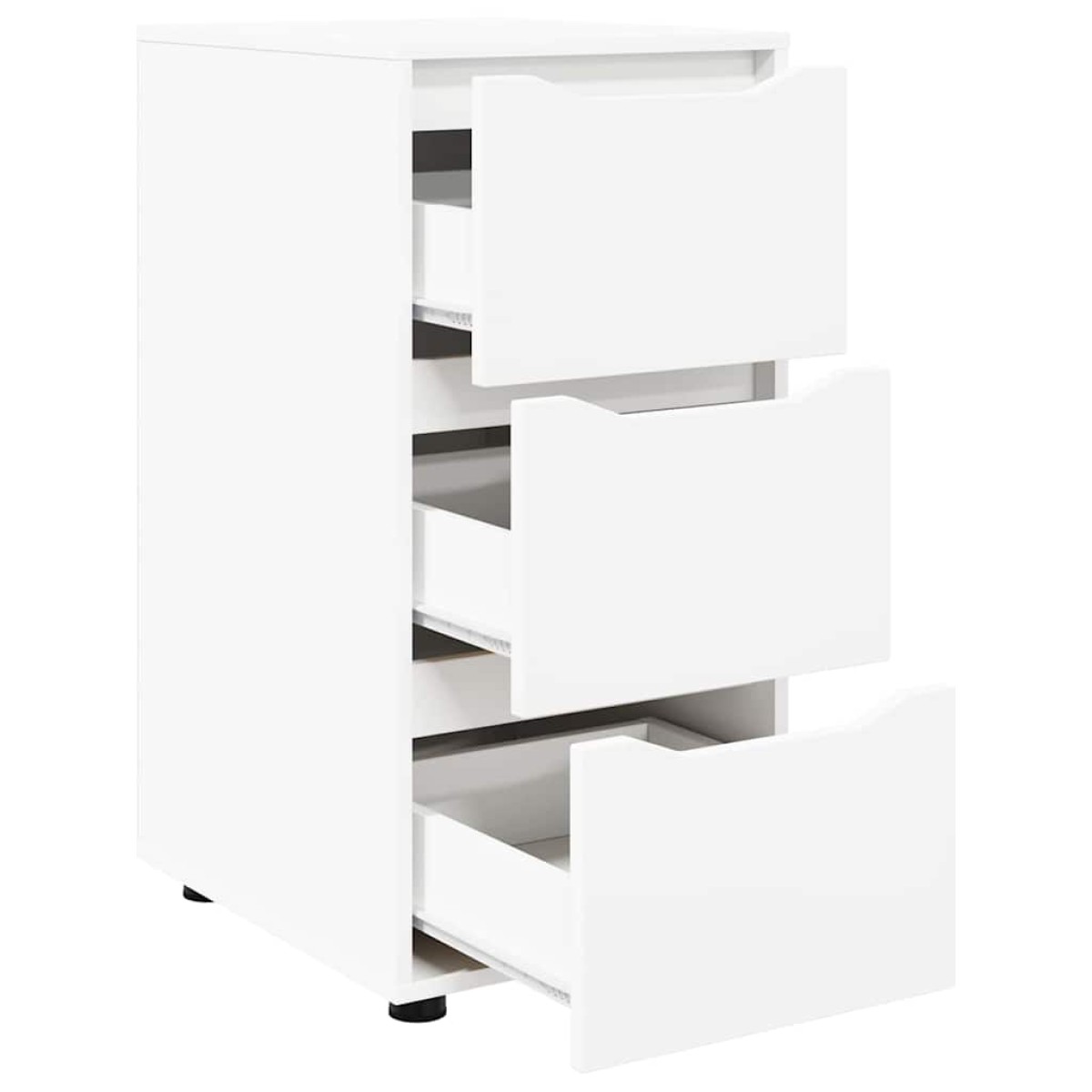 vidaXL Ντουλάπι αποθήκευσης 40 x 48 x 81 εκ Επεξεργασμένο Ξύλο Λευκό