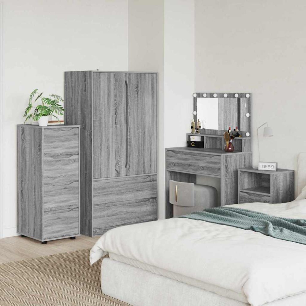 vidaXL Ντουλάπι αποθήκευσης 40 x 48 x 105 εκ Επεξεργασμένο Ξύλο
