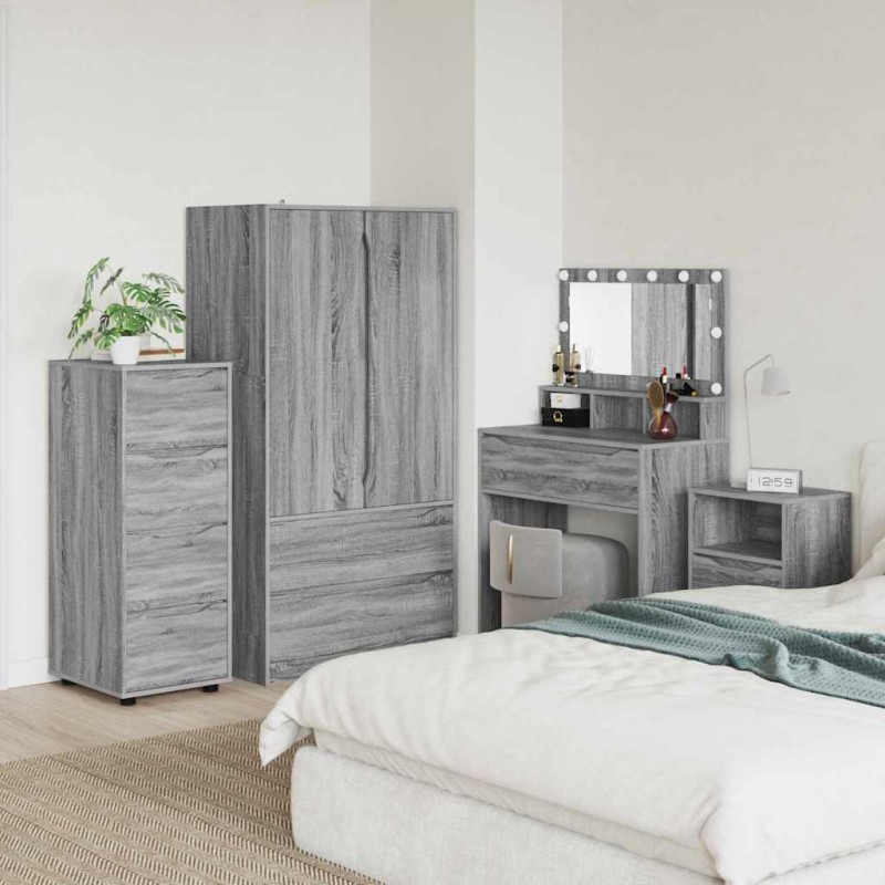 vidaXL Ντουλάπι αποθήκευσης 40 x 48 x 105 εκ Επεξεργασμένο Ξύλο
