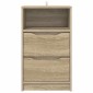 vidaXL Κομοδίνα 2 τεμ. Δρύς Sonoma 40 x 30 x 467 εκ Επεξεργασμένο Ξύλο
