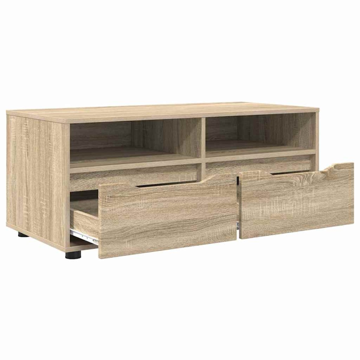 vidaXL Ντουλάπι TV 100 x 48 x 43 εκ. Δρύς Sonoma Επεξεργασμένο Ξύλο