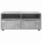 vidaXL Ντουλάπι TV 100 x 48 x 43 εκ. Σκυρόδεμα Γκρι Επεξεργασμένο Ξύλο