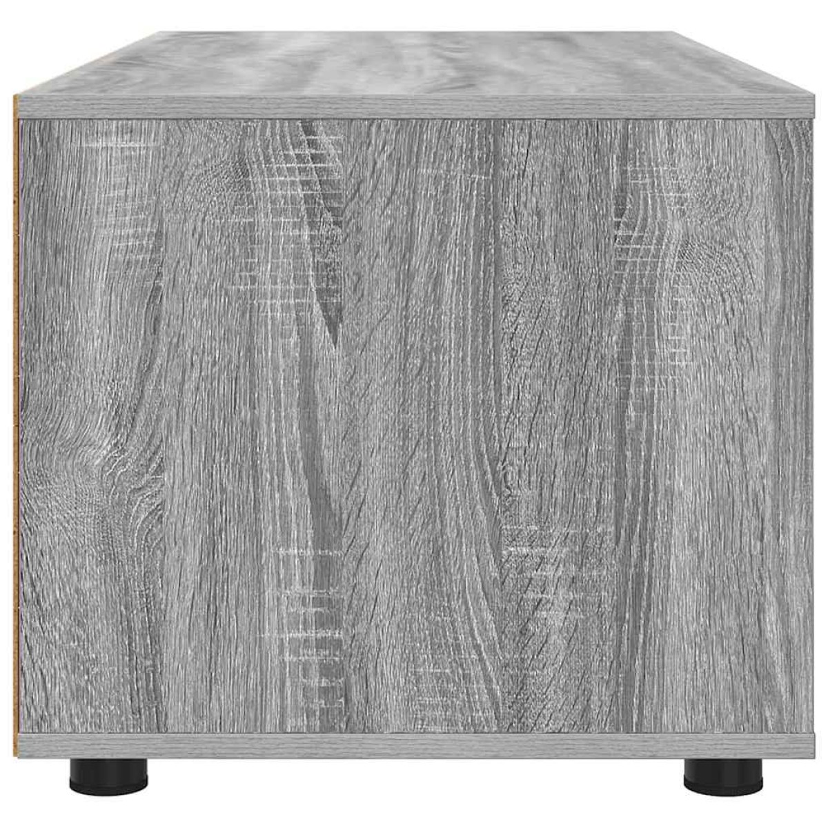 vidaXL Ντουλάπι TV 100 x 48 x 43 εκ. Γκρίζο Σονομα Επεξεργασμένο Ξύλο