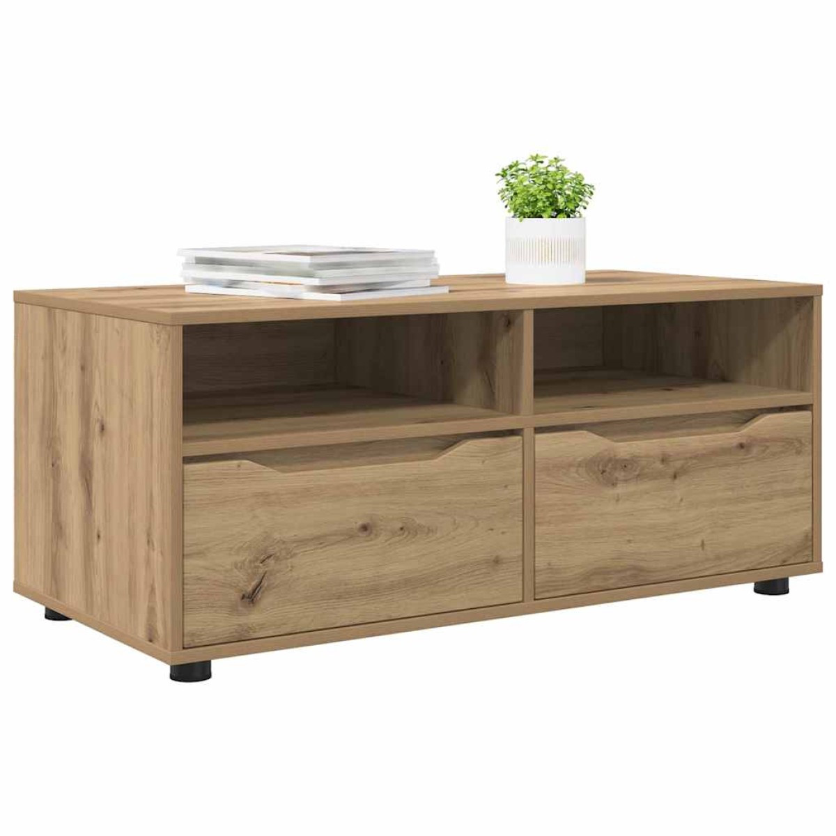 vidaXL Ντουλάπι TV 100 x 48 x 43 εκ. Artisan Oak Επεξεργασμένο Ξύλο
