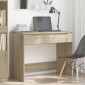 vidaXL Γραφείο με συρτάρι με αποθήκευση Δρύς Sonoma 100 x 50 x 78 εκ