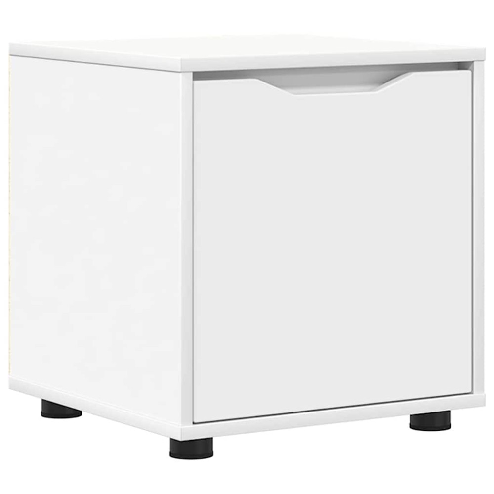 vidaXL Ντουλάπι Μπάνιου 40,5 x 40 x 44 εκ Επεξεργασμένο Ξύλο Λευκό