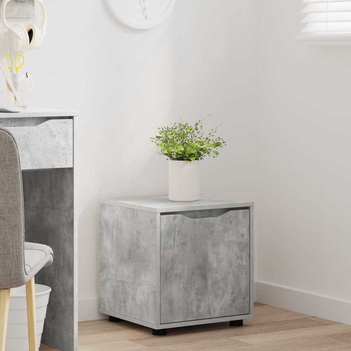 vidaXL Ντουλάπι Μπάνιου 40,5 x 40 x 44 εκ Επεξεργασμένο Ξύλο