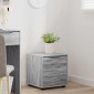 vidaXL Ντουλάπι Μπάνιου 40,5 x 40 x 44 εκ Επεξεργασμένο Ξύλο