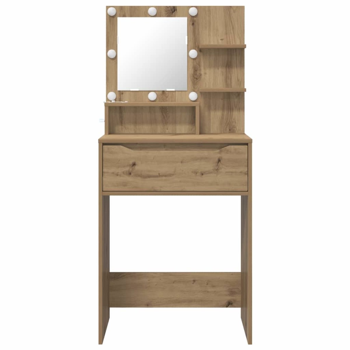 vidaXL Τραπέζια Ντυσίματος Κρεβατοκάμαρας Artisan Oak