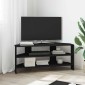 vidaXL ΓωνιακήΒάσηΤηλεόρασης 102x40,5x45εκ Μαύρο Επεξεργασμένο Ξύλο