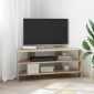 vidaXL ΓωνιακήΒάσηΤηλεόρασης 102x40,5x45εκ Δρύς Sonoma