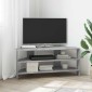 vidaXL ΓωνιακήΒάσηΤηλεόρασης 102x40,5x45εκ Σκυρόδεμα Γκρι