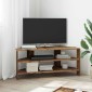 vidaXL ΓωνιακήΒάσηΤηλεόρασης 102x40,5x45εκ Παλιό Ξύλο