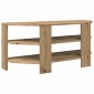 vidaXL ΓωνιακήΒάσηΤηλεόρασης 102x40,5x45εκ Artisan Oak