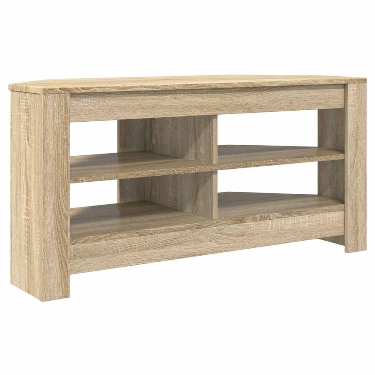 vidaXL ΓωνιακήΒάσηΤηλεόρασης 102 x 40,5 x 45 εκ Δρύς Sonoma