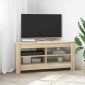 vidaXL ΓωνιακήΒάσηΤηλεόρασης 102 x 40,5 x 45 εκ Δρύς Sonoma