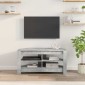 vidaXL ΓωνιακήΒάσηΤηλεόρασης 102 x 40,5 x 45 εκ Σκυρόδεμα Γκρι