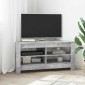 vidaXL ΓωνιακήΒάσηΤηλεόρασης 102 x 40,5 x 45 εκ Σκυρόδεμα Γκρι