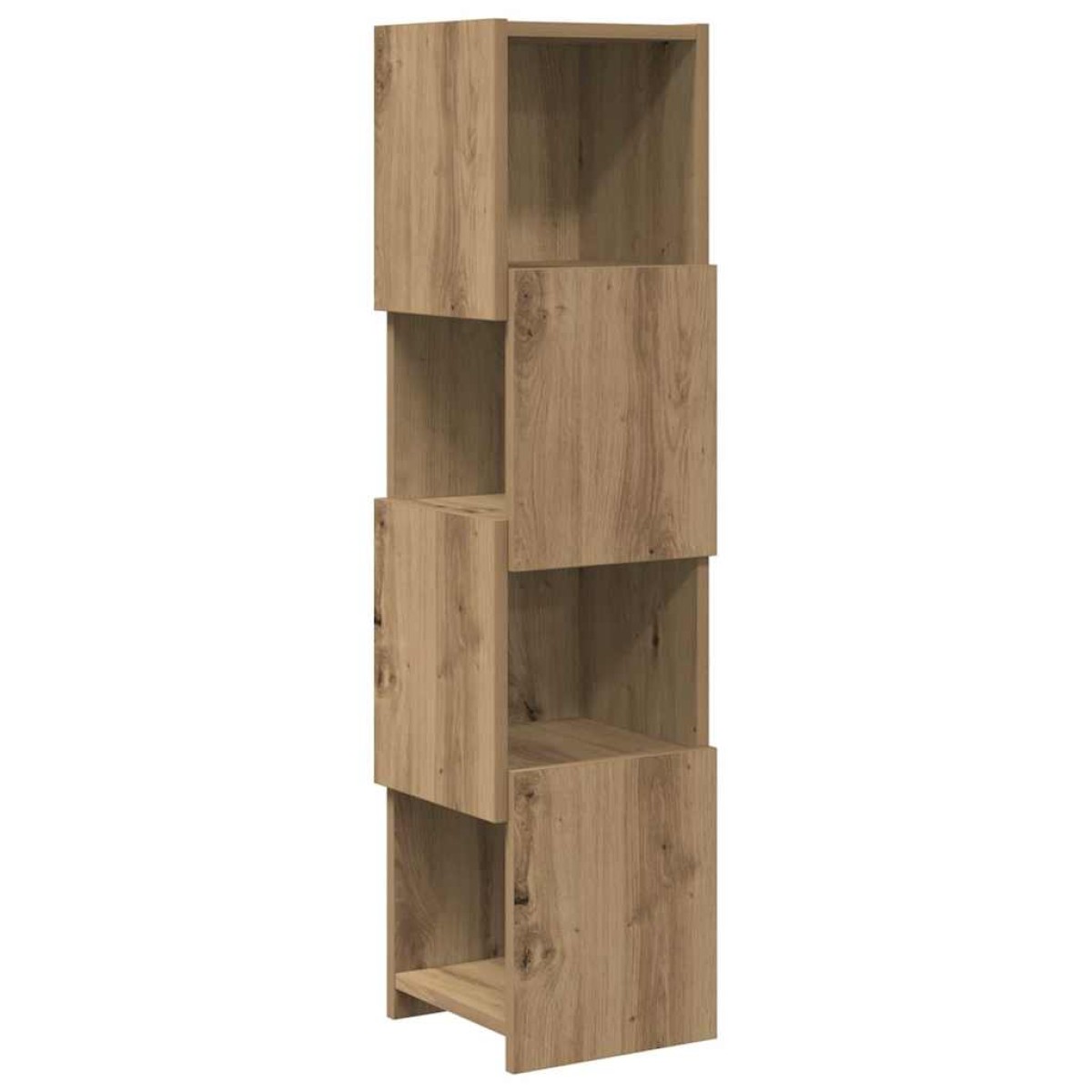 vidaXL Γωνιακό Ντουλάπι 25,5x25x102εκ Επεξεργασμένο Ξύλο Artisan Oak
