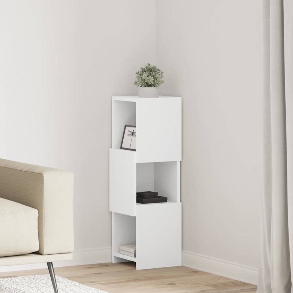 vidaXL Γωνιακό Ντουλάπι 25,5x25x80εκ Επεξεργασμένο Ξύλο