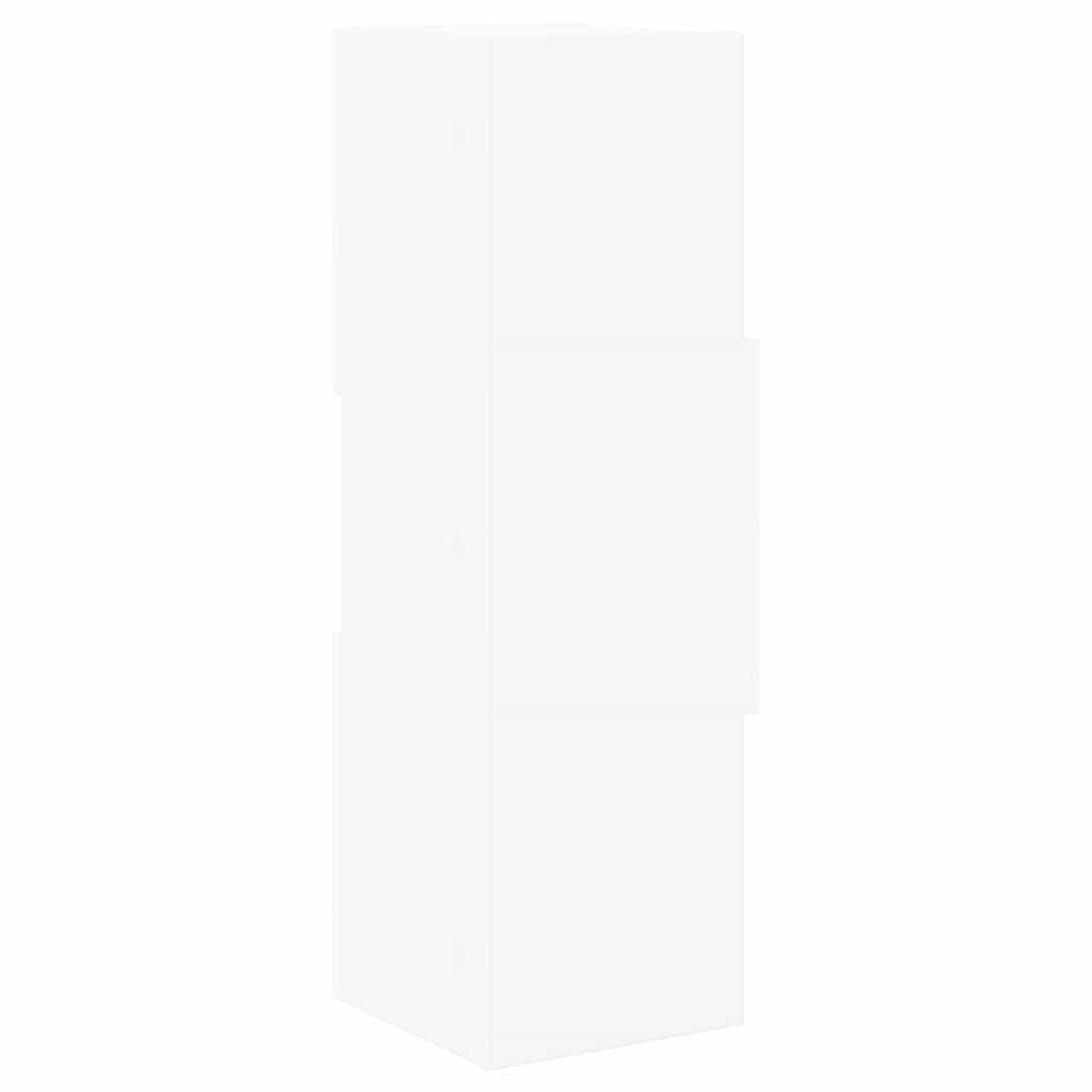 vidaXL Γωνιακό Ντουλάπι 25,5x25x80εκ Επεξεργασμένο Ξύλο