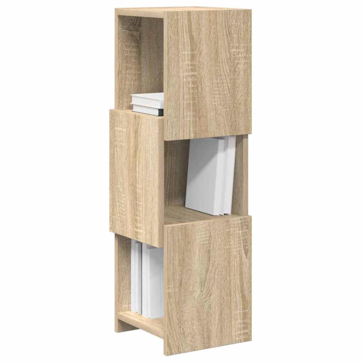 vidaXL Γωνιακό Ντουλάπι 25,5x25x80εκ Επεξεργασμένο Ξύλο Δρύς Sonoma