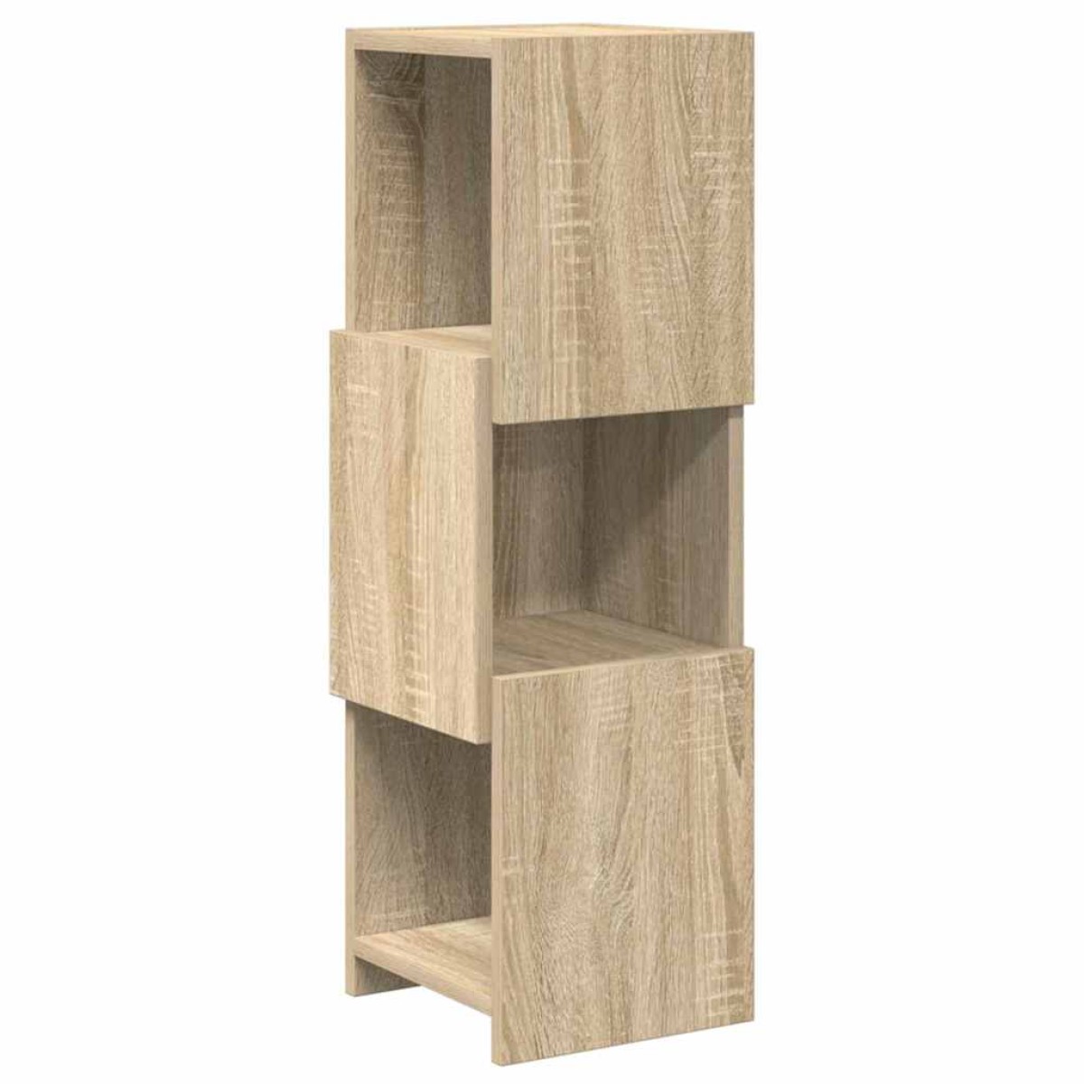 vidaXL Γωνιακό Ντουλάπι 25,5x25x80εκ Επεξεργασμένο Ξύλο Δρύς Sonoma