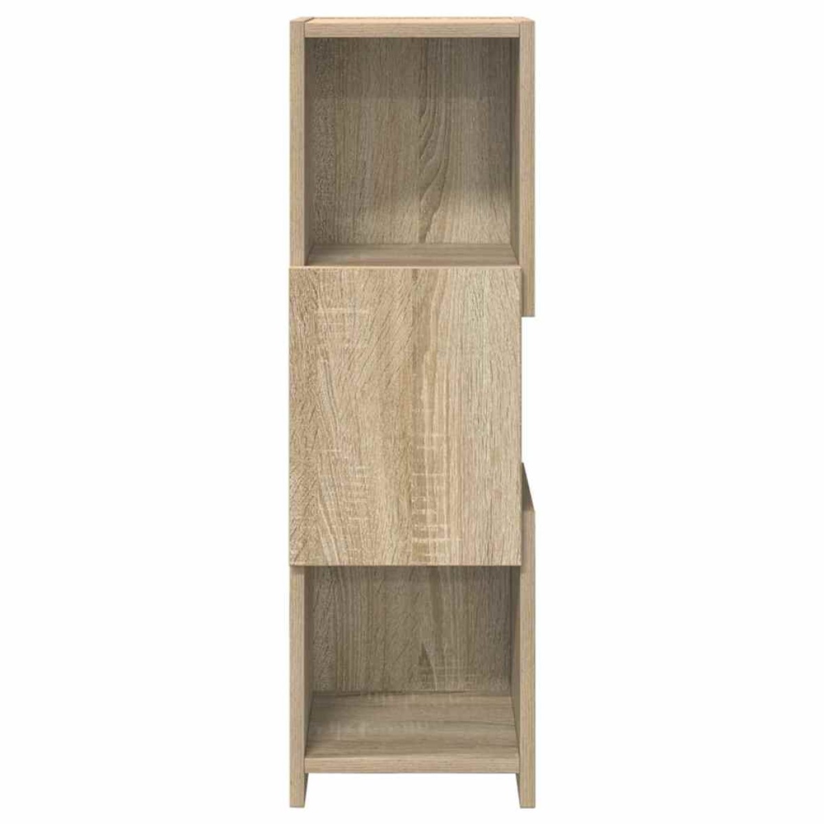 vidaXL Γωνιακό Ντουλάπι 25,5x25x80εκ Επεξεργασμένο Ξύλο Δρύς Sonoma