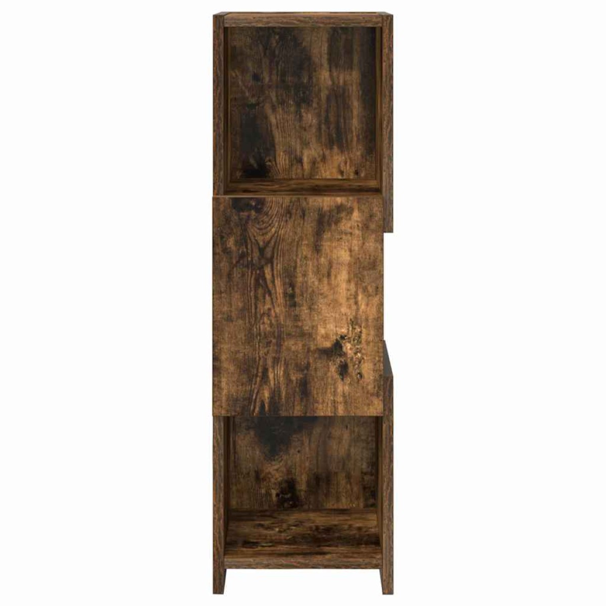 vidaXL Γωνιακό Ντουλάπι 25,5x25x80εκ Επεξεργασμένο Ξύλο Καπνιστό Δρύς