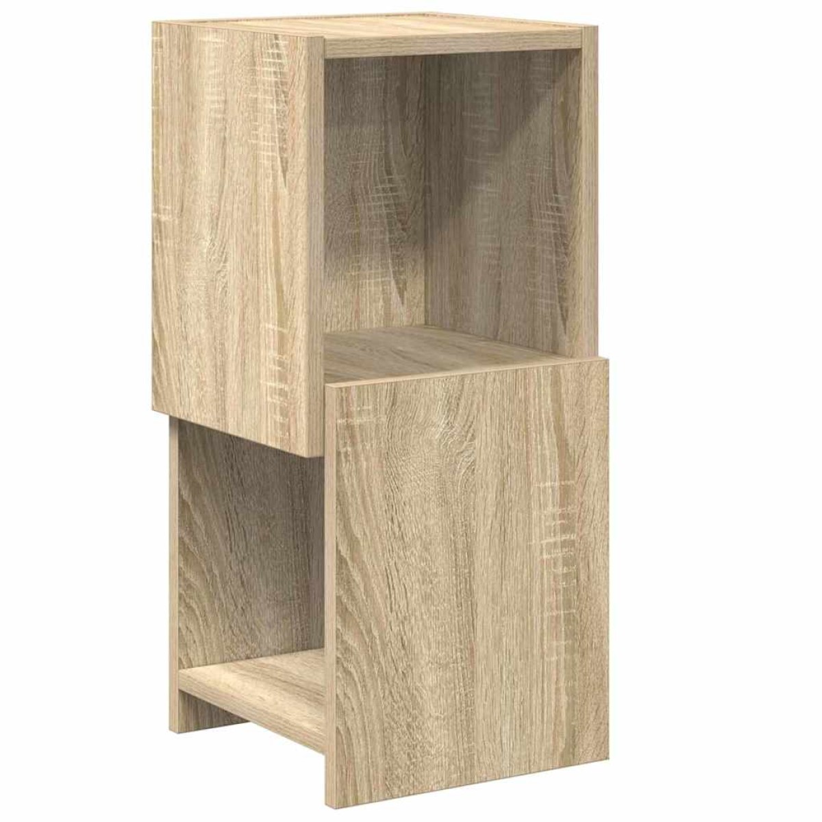 vidaXL Γωνιακό Ντουλάπι 25,5x25x55εκ Επεξεργασμένο Ξύλο Δρύς Sonoma
