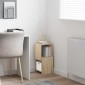 vidaXL Γωνιακό Ντουλάπι 25,5x25x55εκ Επεξεργασμένο Ξύλο Δρύς Sonoma