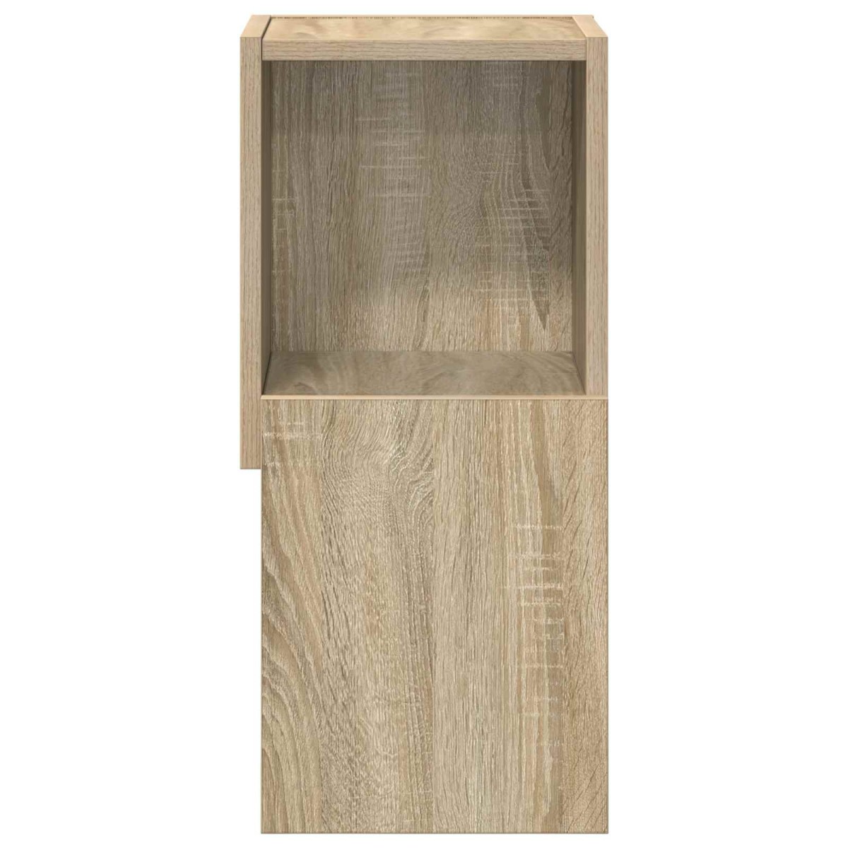 vidaXL Γωνιακό Ντουλάπι 25,5x25x55εκ Επεξεργασμένο Ξύλο Δρύς Sonoma
