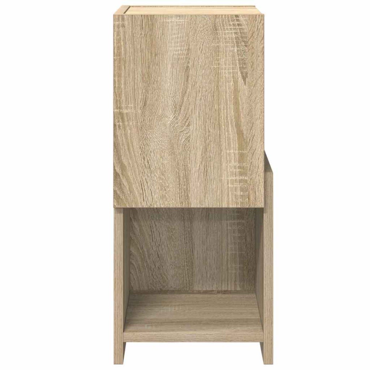 vidaXL Γωνιακό Ντουλάπι 25,5x25x55εκ Επεξεργασμένο Ξύλο Δρύς Sonoma
