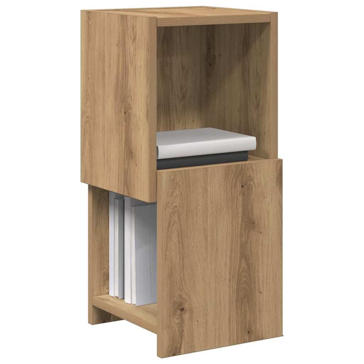 vidaXL Γωνιακό Ντουλάπι 25,5x25x55εκ Επεξεργασμένο Ξύλο Artisan Oak