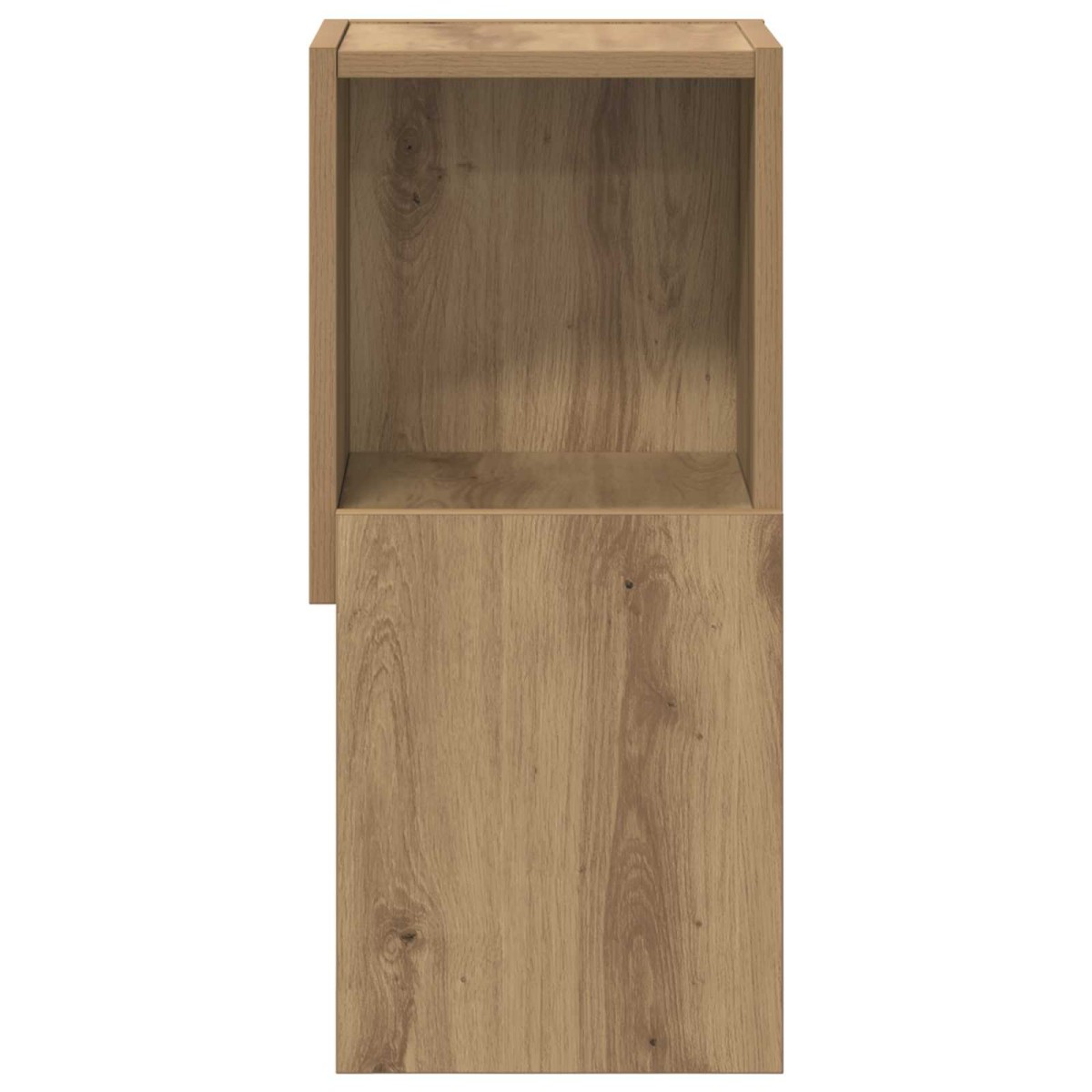 vidaXL Γωνιακό Ντουλάπι 25,5x25x55εκ Επεξεργασμένο Ξύλο Artisan Oak
