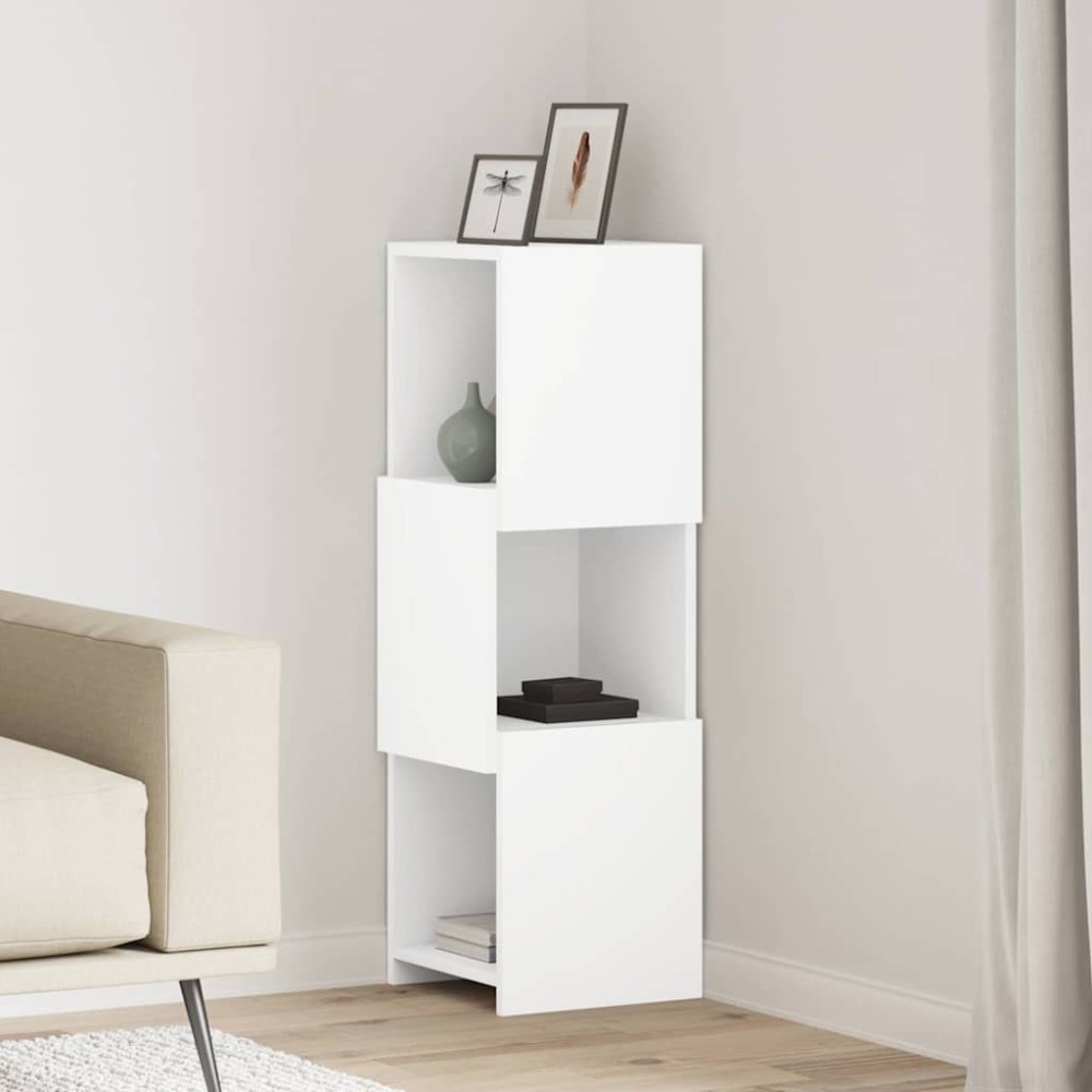 vidaXL Γωνιακό Ντουλάπι 30,5x30x95εκ Επεξεργασμένο Ξύλο