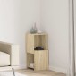 vidaXL Γωνιακό Ντουλάπι 30,5x30x65εκ Επεξεργασμένο Ξύλο Δρύς Sonoma