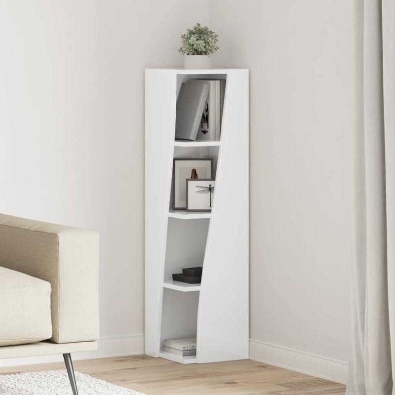 vidaXL Γωνιακό Ντουλάπι 27,5x27x102εκ Επεξεργασμένο Ξύλο