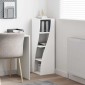 vidaXL Γωνιακό Ντουλάπι 32x32x102εκ Επεξεργασμένο Ξύλο