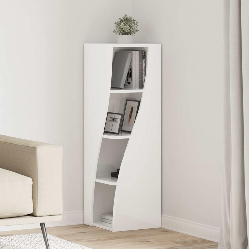 vidaXL Γωνιακό Ντουλάπι 32x32x102εκ Επεξεργασμένο Ξύλο