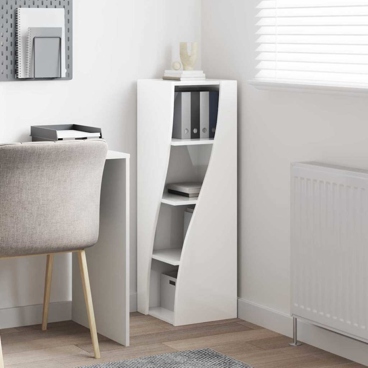 vidaXL Γωνιακό Ντουλάπι 32x32x102εκ Επεξεργασμένο Ξύλο