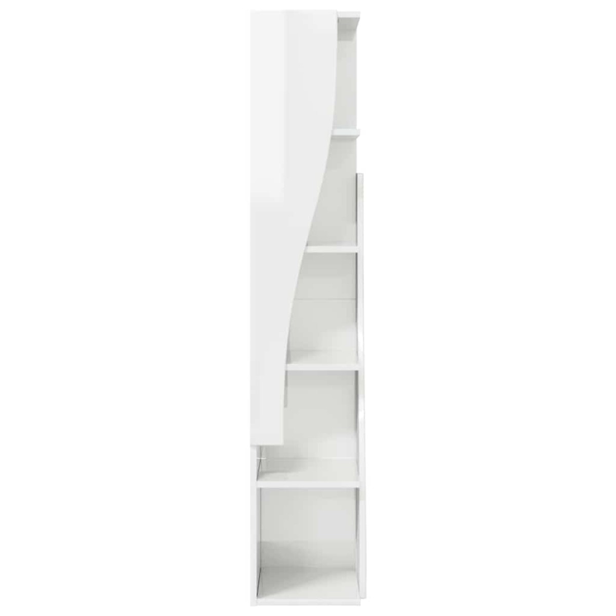 vidaXL Γωνιακό Ντουλάπι 27,5x27x140εκ Επεξεργασμένο Ξύλο