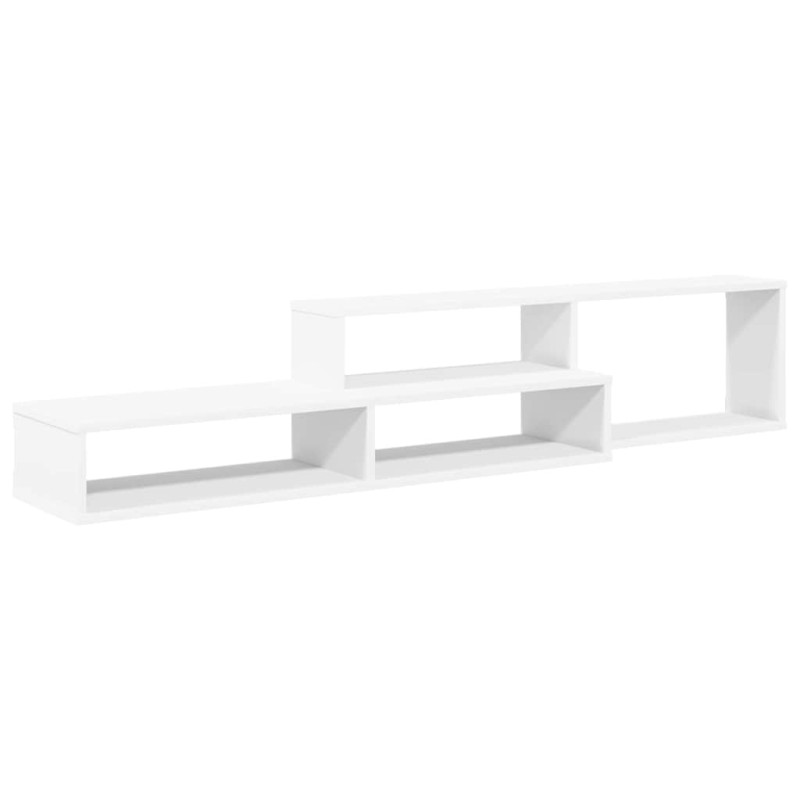 vidaXL ΡάφιΤηλεόρασηςΤοίχου 150x25x28,5εκ Επεξεργασμένο Ξύλο