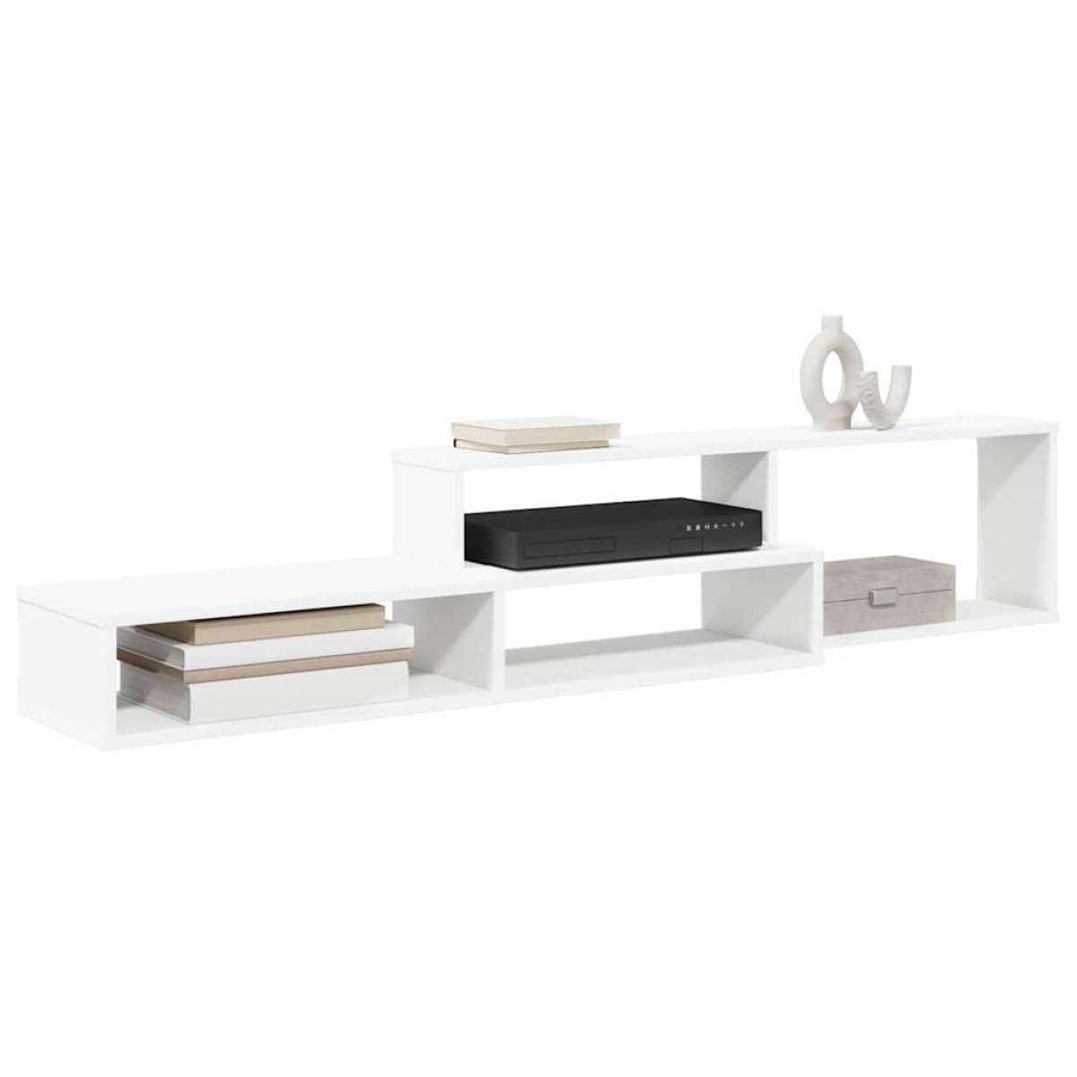 vidaXL ΡάφιΤηλεόρασηςΤοίχου 150x25x28,5εκ Επεξεργασμένο Ξύλο