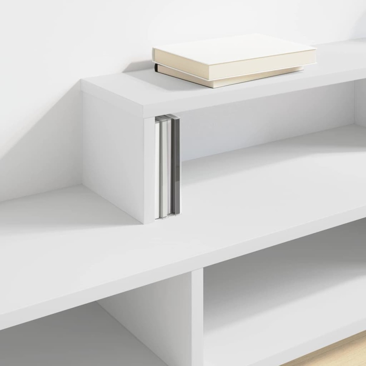 vidaXL ΡάφιΤηλεόρασηςΤοίχου 150x25x28,5εκ Επεξεργασμένο Ξύλο